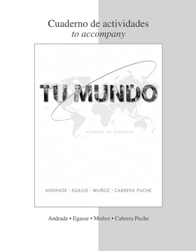 Stock image for WBLM to accompany Tu mundo for sale by Goodwill Industries of VSB