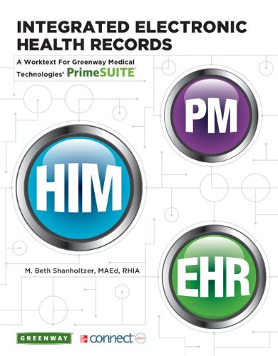 9780077598549: Integrated Electronic Health Records + Primesuite Ehr Connect Plus