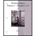 9780077598709: Financial and Manag. Accounting-volume 1 Working Papers - 5th Edition