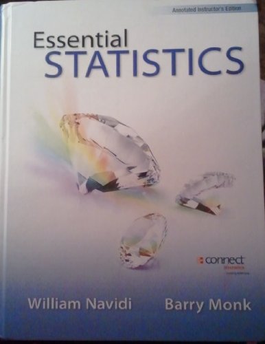 Stock image for Aie Essential Statistics ; 9780077600693 ; 007760069X for sale by APlus Textbooks