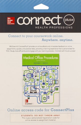 Stock image for Connect Access Card for Medical Office Procedures for sale by Bookseller909