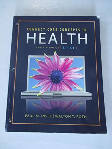 Stock image for Connect Core Concepts In Health: Brief / With McGraw-Hill Connect Access Card Plus+ for sale by Wrigley Books