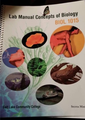 9780077611224: lab manual concepts of biology BIOL 1015 salt lake community college