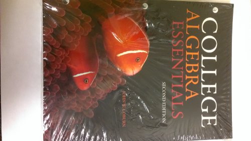 9780077615734: College Algebra Essentials 2nd Edition (UNC Charlotte edition)
