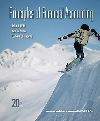 Stock image for Principles of Financial Accounting 20th edition for sale by ThriftBooks-Dallas