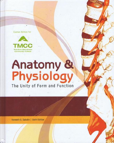 9780077621988: Anatomy & Physiology The Unity of Form and Function Custom Edition for TMCC Truckee Meadows Community College