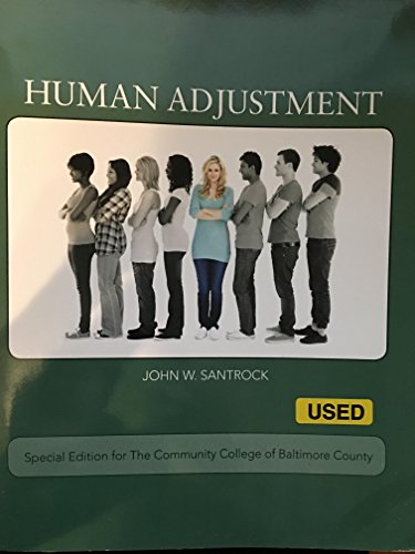 9780077625061: Human Adjustment (Community College of Baltimore County)