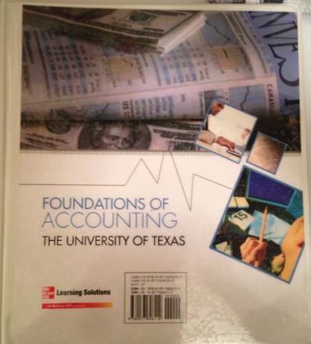 Imagen de archivo de Foundations Of Accounting (In Binder) a la venta por Wrigley Books