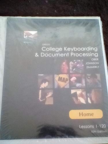 Imagen de archivo de College Keyboarding a la venta por HPB-Red