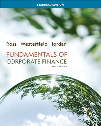 9780077630706: Fundamentals of Corporate Finance: Standard Editioni