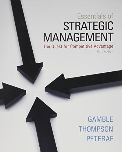 Stock image for Essentials of Strategic Management with Connect Plus for sale by Iridium_Books