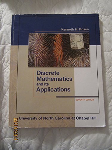 9780077631154: Discrete Mathematics and Its Applications