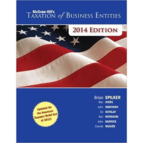 9780077631796: McGraw-Hill's Taxation of Business Entities, 2014