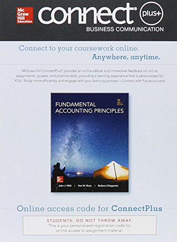 9780077632755: Connect 2-Semester Access Card for Fundamental Accounting Principles