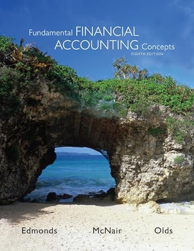 Imagen de archivo de Fundamental Financial Accounting Concepts with Connect Plus a la venta por Revaluation Books