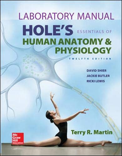 9780077637842: Laboratory Manual for Hole's Essentials of A&P