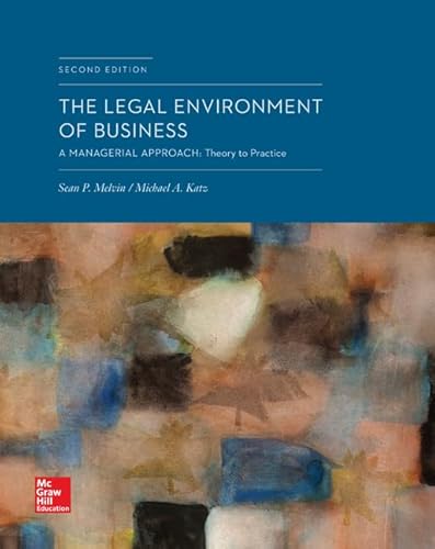 Stock image for Loose-Leaf The Legal Environment of Business: A Managerial Approach: Theory to Practice for sale by Bookmonger.Ltd