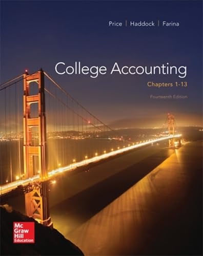 9780077639914: College Accounting (Chapters 1-13)