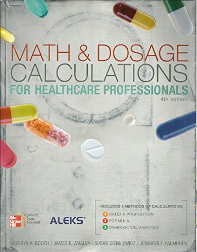 9780077640446: Math & Dosage Calculations for Healthcare Professionals