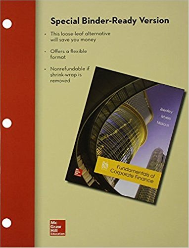 9780077640804: Loose Leaf Edition for Fundamentals of Corporate Finance (The Mcgraw-hill/ Irwin Series in Finance, Insurance, and Real Estate)