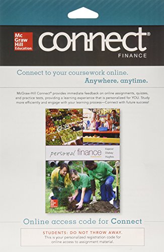9780077640989: Connect Finance with Learnsmart 1 Semester Access Card for Personal Finance