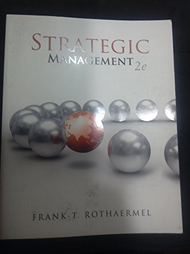 Imagen de archivo de Strategic Management: Concepts a la venta por BooksRun