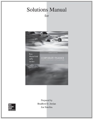 9780077650414: Corporate Finance: Core Principles and Applications