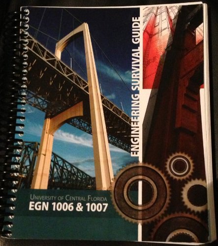 Imagen de archivo de University of Central Florida ENG 1006 7 1007 Engineering Survival Guide a la venta por HPB-Red