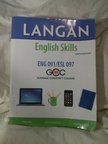 Imagen de archivo de Langan English Skills ENG 091/ESL 097 GCC Ed. a la venta por Better World Books