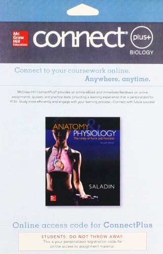 Beispielbild fr Connect Access Card for Anatomy & Physiology zum Verkauf von BooksRun