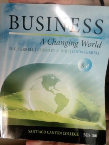 9780077676988: Business: A Changing World