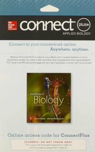 9780077681852: Connect Access Card for Essentials of Biology