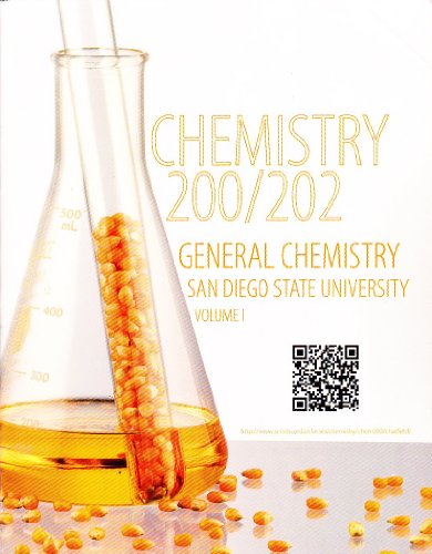 Chemistry 200/202 General Chemistry San Diego State University Volume 1 (9780077684730) by Unknown Author