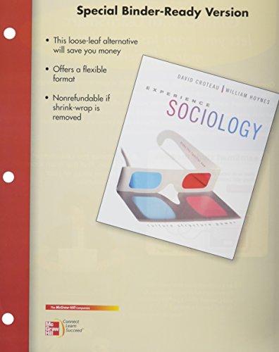 9780077690786: Looseleaf for Experience Sociology