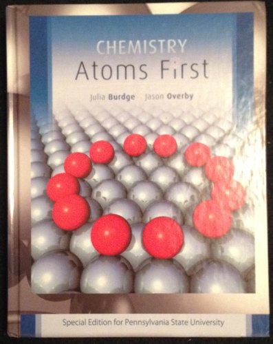 Stock image for Title: CHEMISTRY ATOMS FIRST CUSTOM for sale by Irish Booksellers