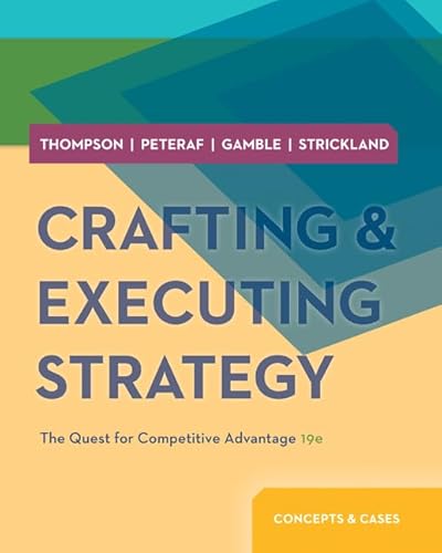 Stock image for Crafting & Executing Strategy: Concepts and Cases with BSG & GLO-BUS and Media Ops Setup ISBN for sale by Iridium_Books