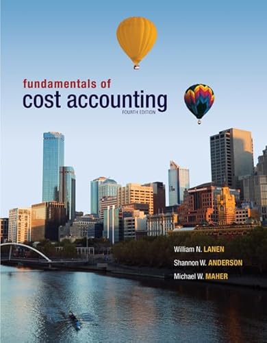 Beispielbild fr Loose Leaf Fundamentals of Cost Accounting with Connect Plus zum Verkauf von Better World Books