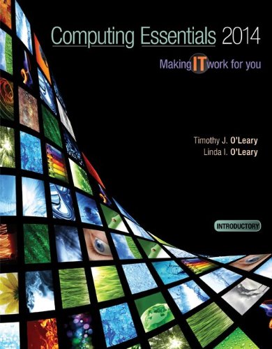 9780077723637: Computing Essentials 2014 Introductory Edition + Connect Plus