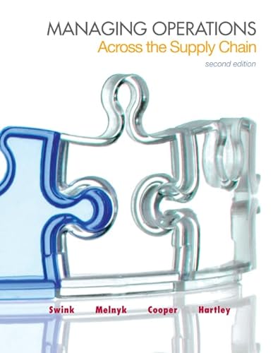 Imagen de archivo de Managing Operations Across the Supply Chain with Connect Access Card a la venta por Iridium_Books
