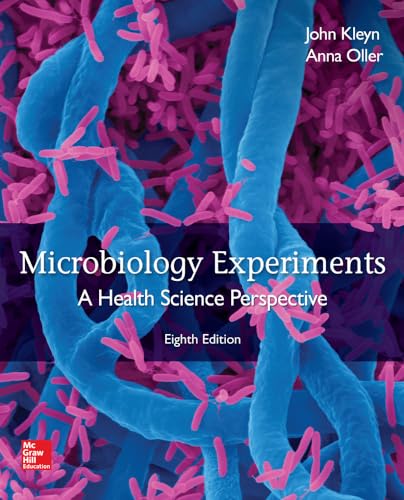 Beispielbild fr Microbiology Experiments: A Health Science Perspective zum Verkauf von BooksRun