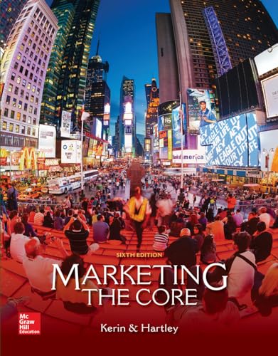 Imagen de archivo de Marketing: The Core (Access code not included) (Irwin Marketing) a la venta por SecondSale
