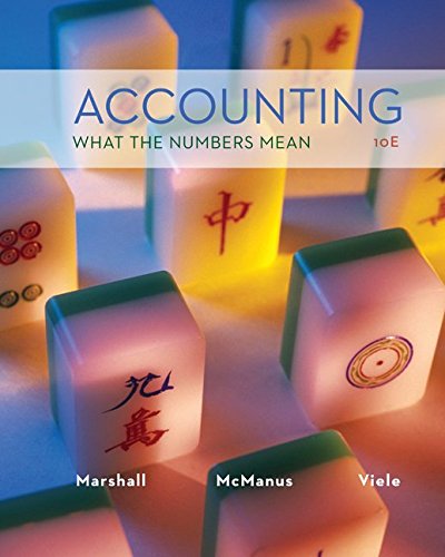 Accounting: What the Numbers Mean with Connect Access Card (9780077729875) by Marshall, David; McManus, Wayne; Viele, Daniel
