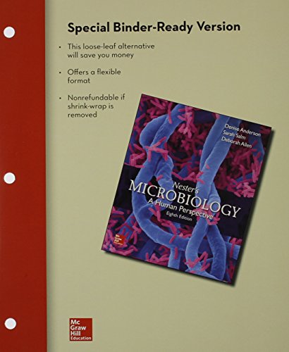 Imagen de archivo de Loose Leaf for Microbiology: A Human Perspective a la venta por BooksRun
