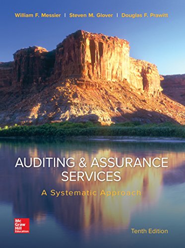 Imagen de archivo de Auditing & Assurance Services: A Systematic Approach: A Systematic Approach a la venta por BooksRun