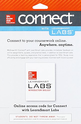 Stock image for Connect Access Card for LearnSmart Labs Introduction to Biology for sale by BooksRun