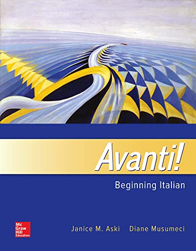9780077736446: Avanti!: Beginning Italian
