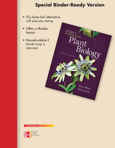 Imagen de archivo de Loose Leaf Version of Stern's Introductory Plant Biology a la venta por Campus Bookstore