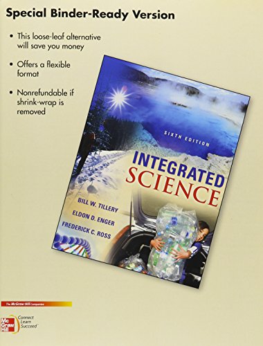 Stock image for Loose Leaf Version for Integrated Science for sale by Iridium_Books