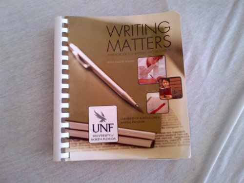 9780077755881: Writing Matters: A Handbook for Writing and Research (for UNF)