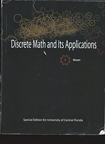 9780077758851: Discrete Math and Its Applications - UCF Edition